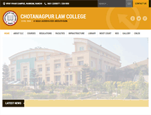 Tablet Screenshot of cnlawcollege.org